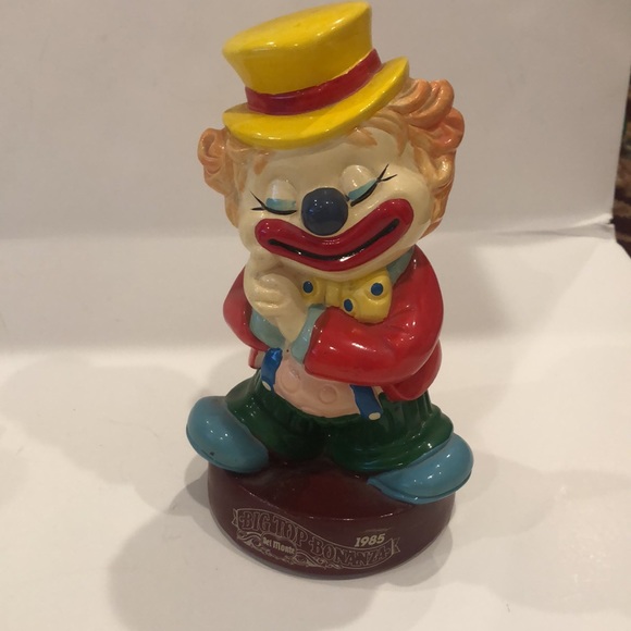 Vintage 1985 Del Monte Clown Big Top Bonanza 7" Promotional Bank - Picture 11 of 12
